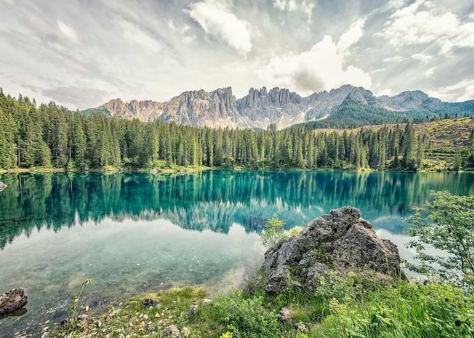 Carezza Lake