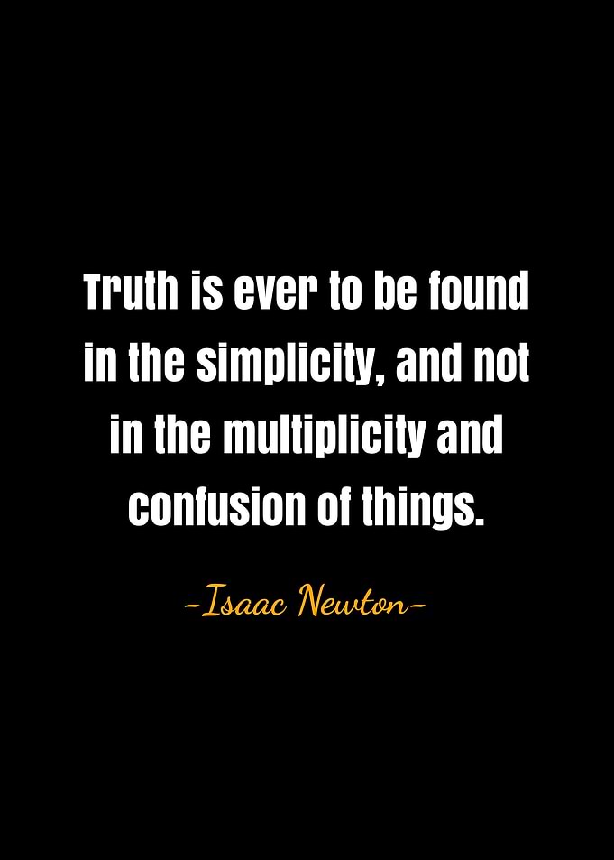 Issac newton quotes