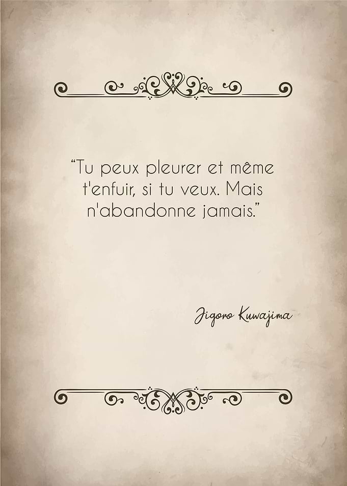 ne pas abandonner