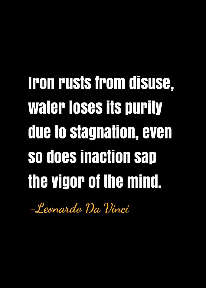 Leonardo da vinci quotes