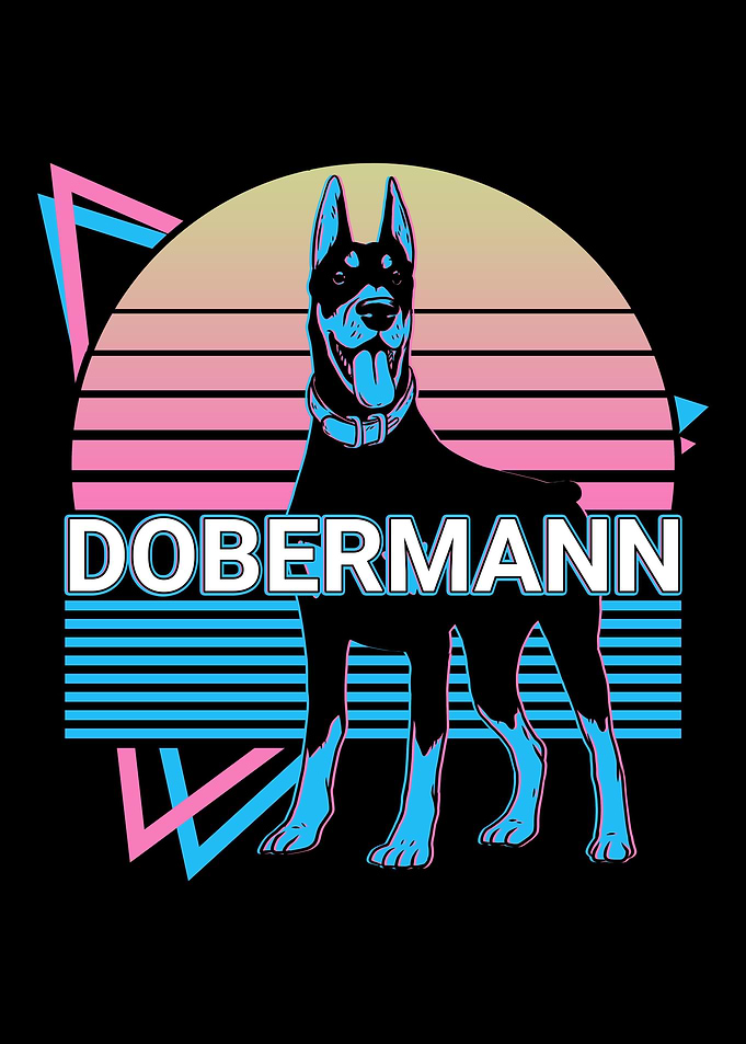 Doberman Retro