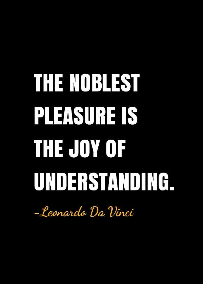 Leonardo da vinci quotes