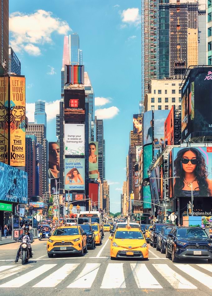 Colorful Times Square