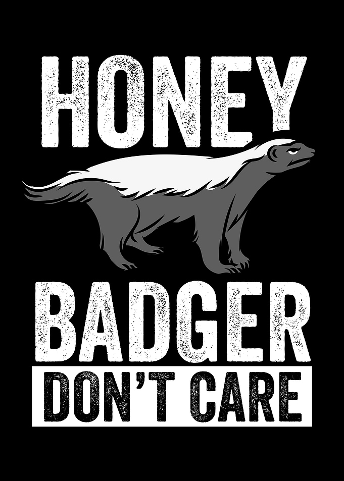 Honey badger dont care