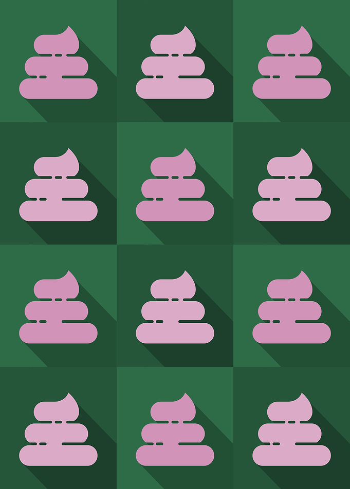 Poop Icons Art Green 5