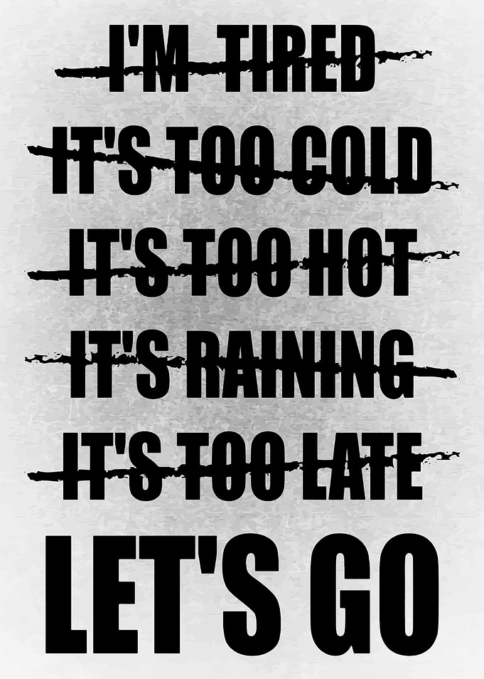 Lets Go No Excuses Gym
