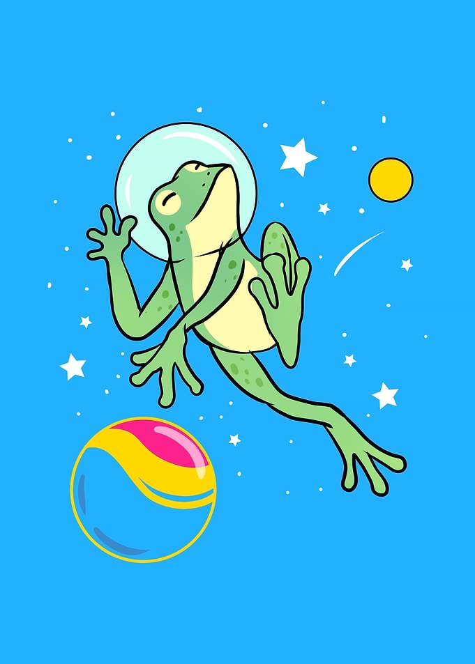 Pansexual Frog Pan Pride