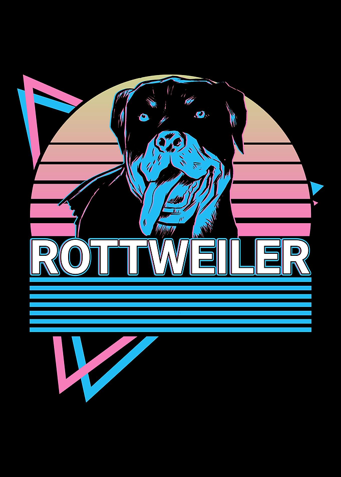 Rottweiler Retro