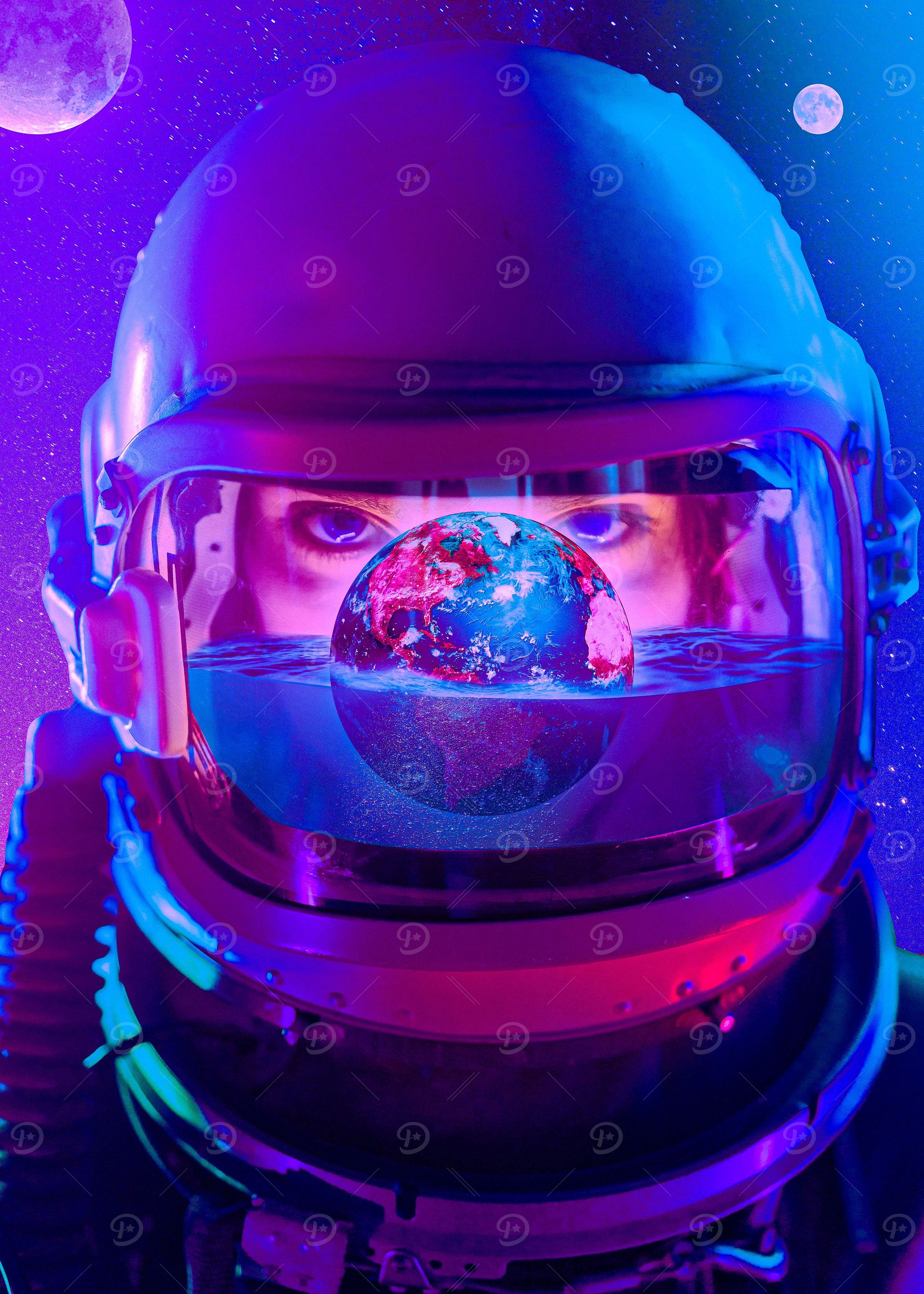 Astronaut Space Art