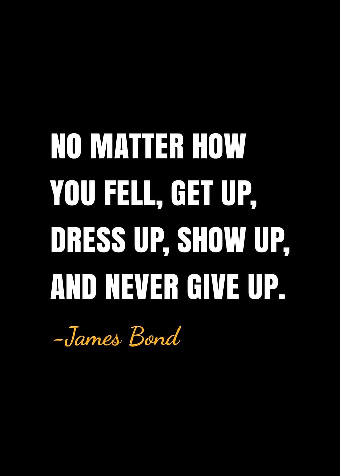 James bond quotes