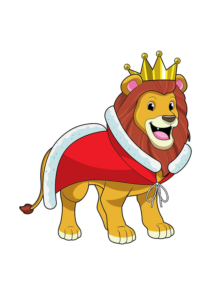 Lion King Crown Cape