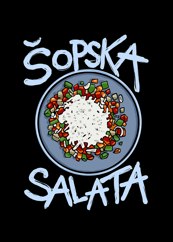 opska Salata Balkan Food