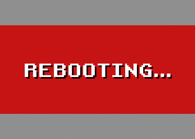 8 bit boxes rebooting