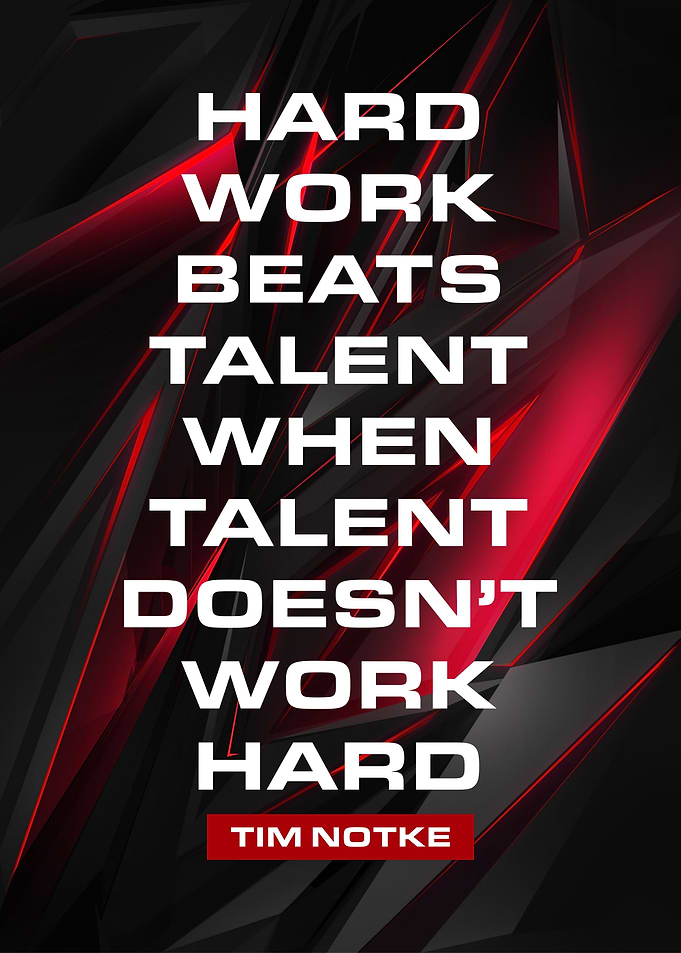 hard work motivation