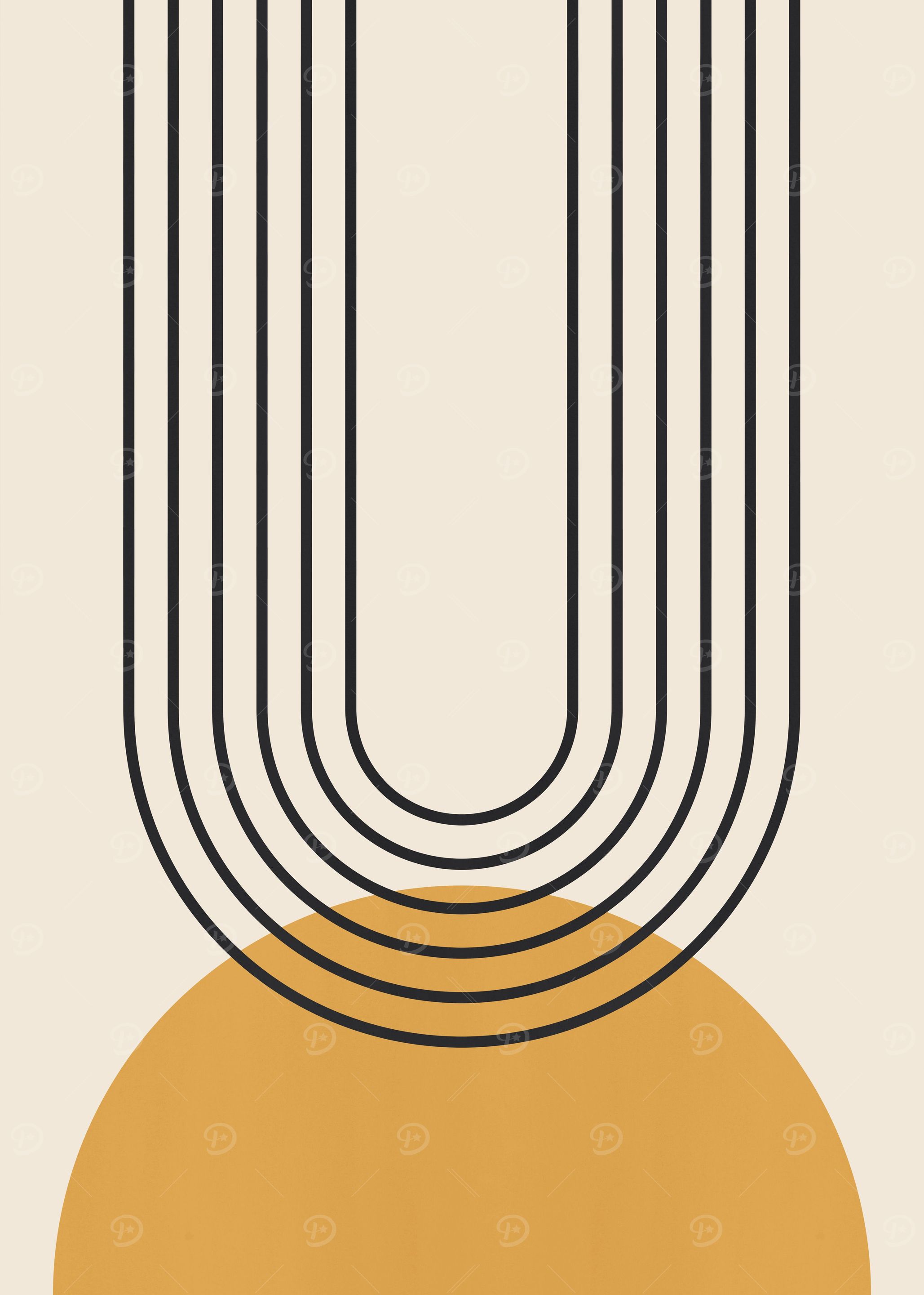 Geometric lines VI