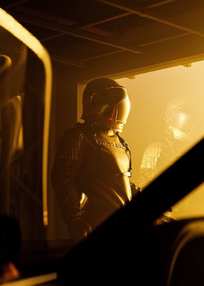 Strange Space Waiting