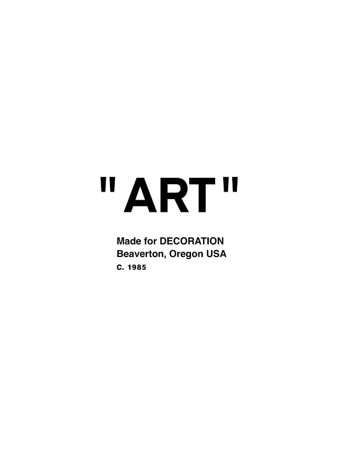 Art hype modern art