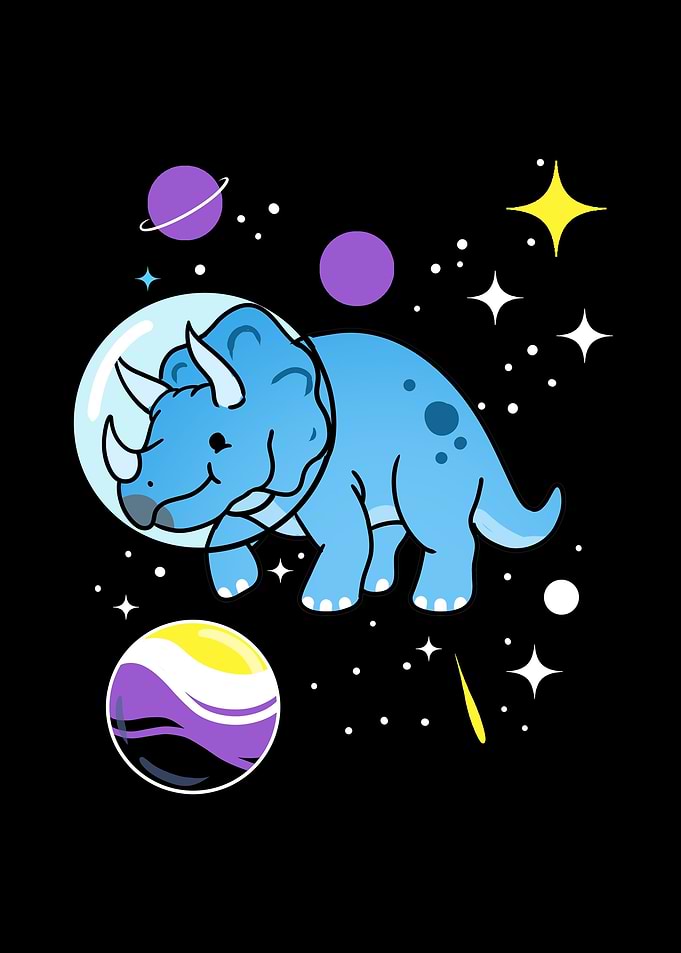 Triceratops Nonbinary
