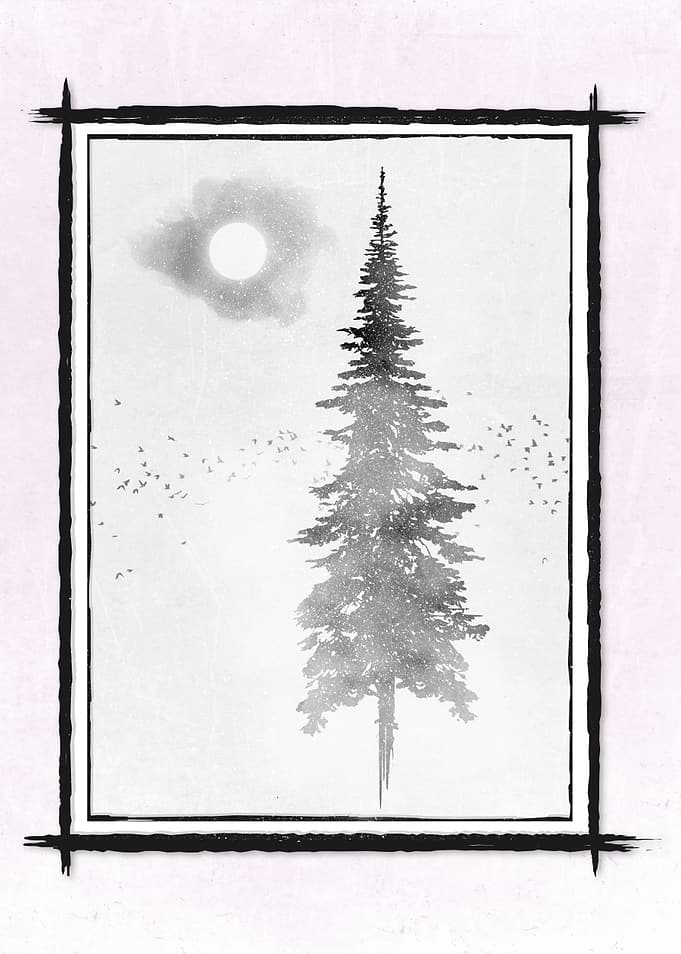 Mountains and Forest