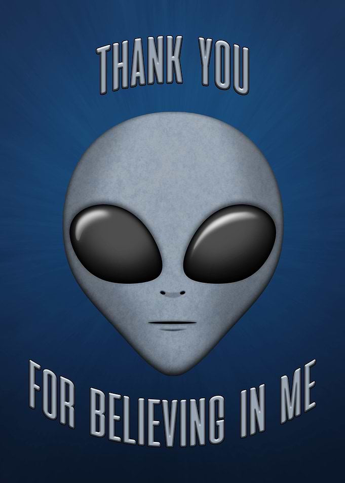 Thanks for believing in me