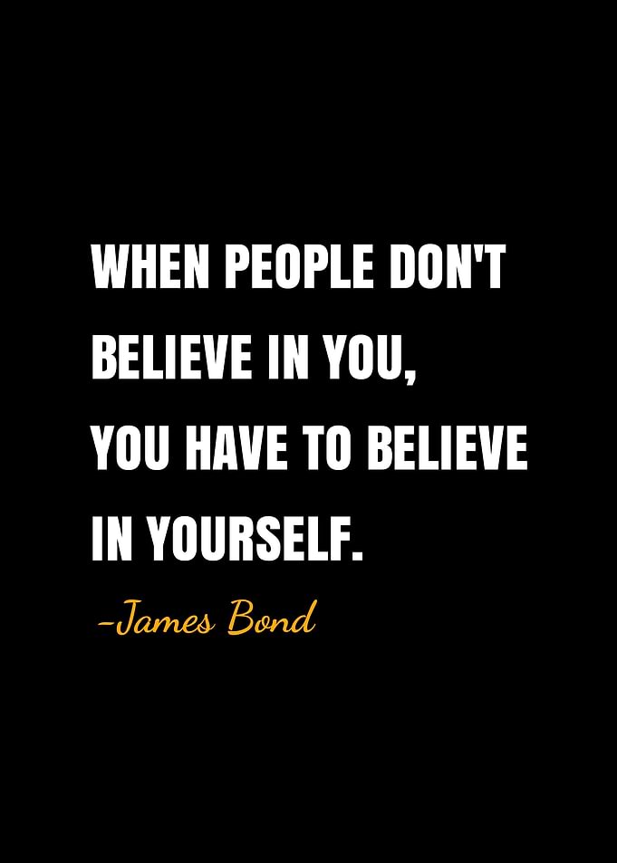 James bond quotes