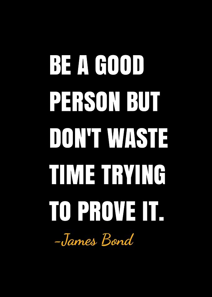 James bond quotes