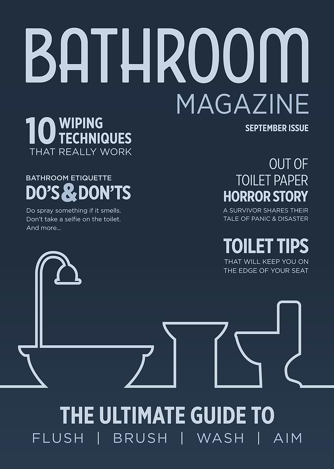 Funny Bathroom Magazine 5
