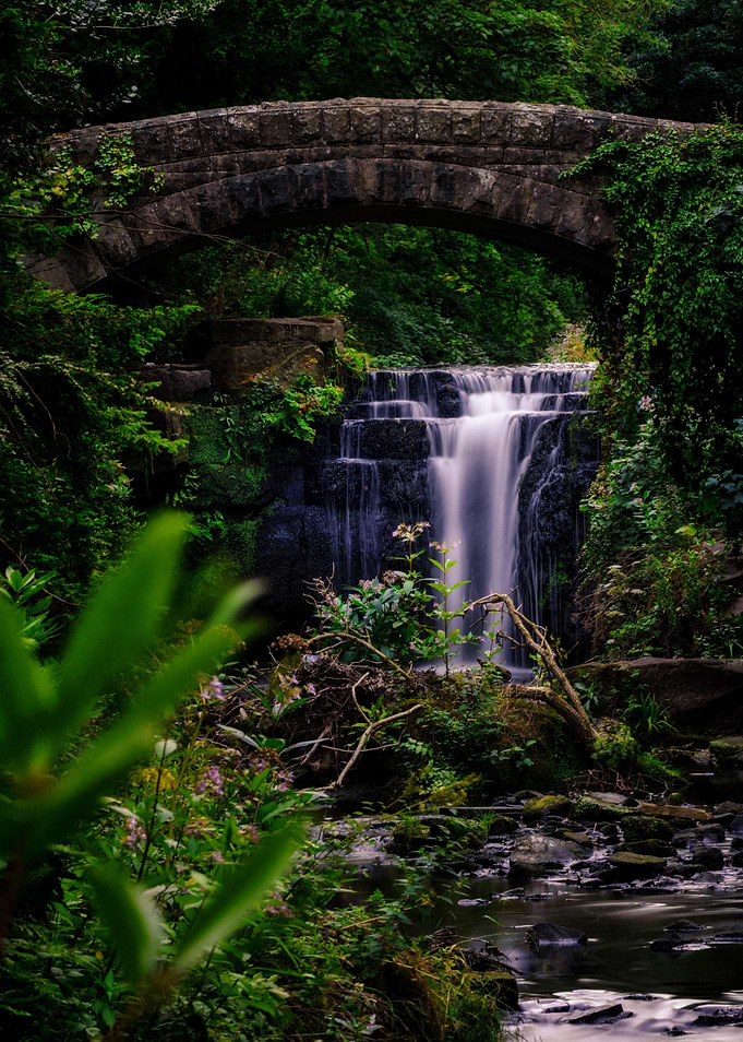 Jesmond Dene Waterfall