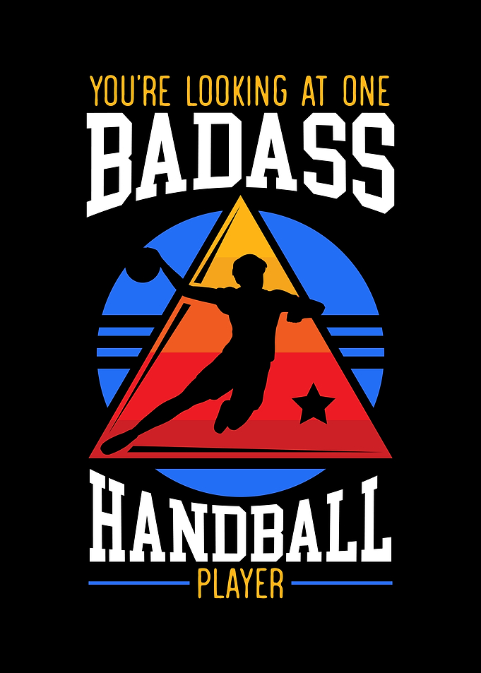 One Badass Handball Player