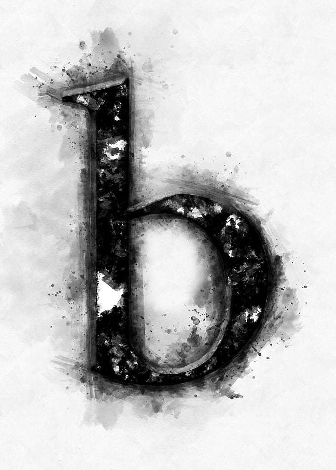 b