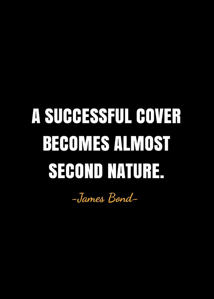 James bond quotes