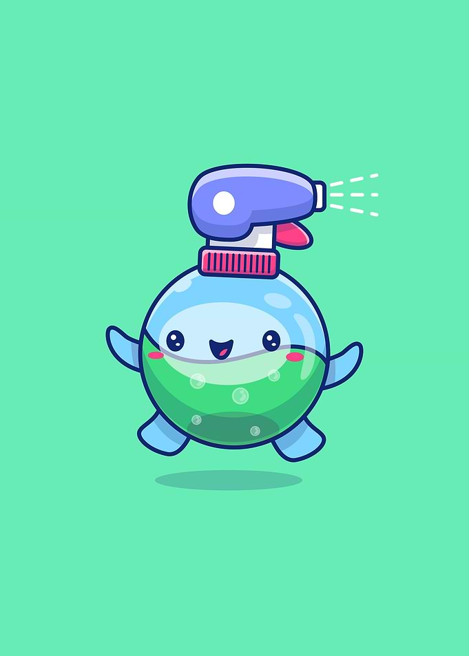 Cute Disinfectant Spray