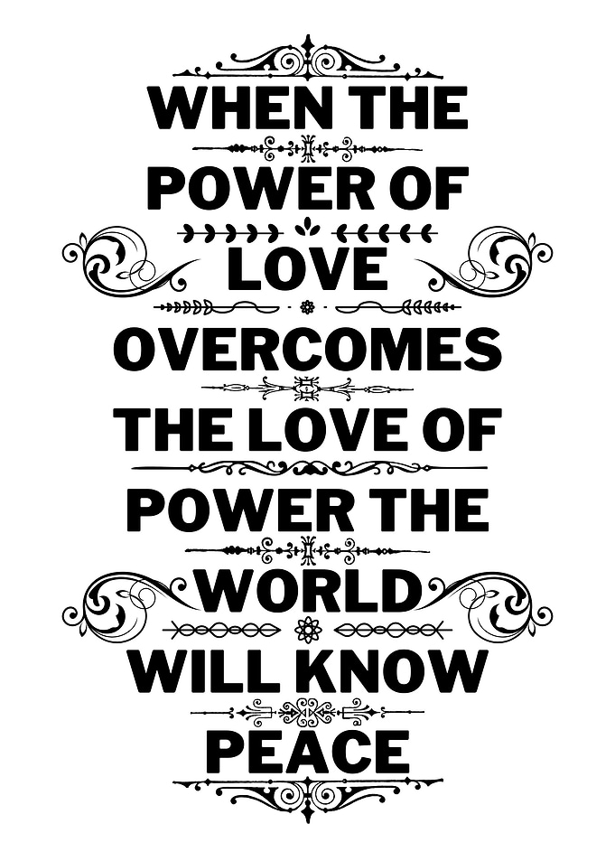THE POWER OF LOVE