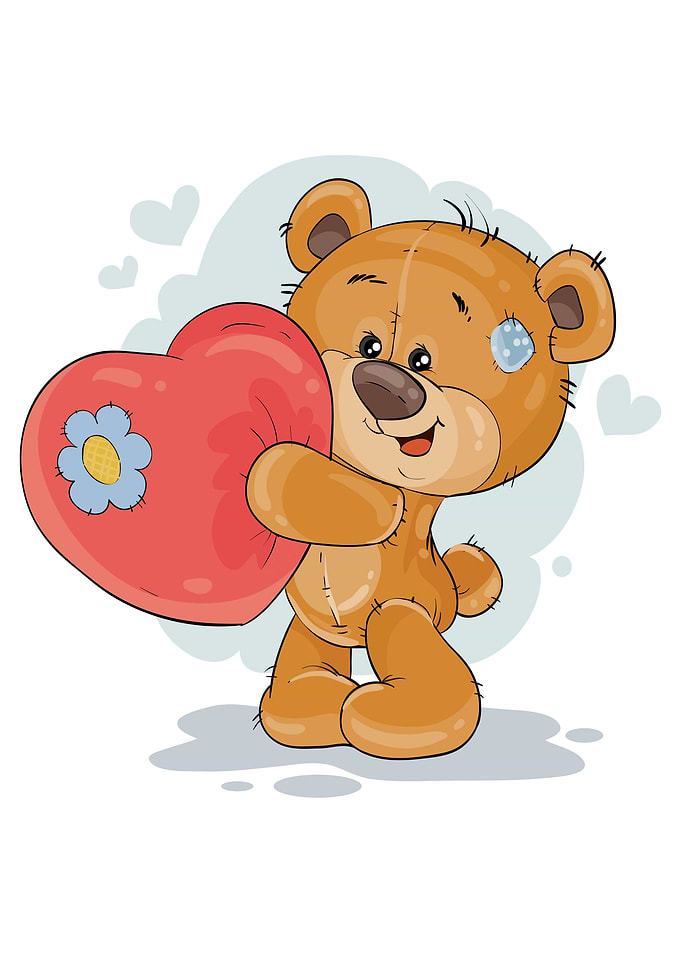 Teddy Bear Print