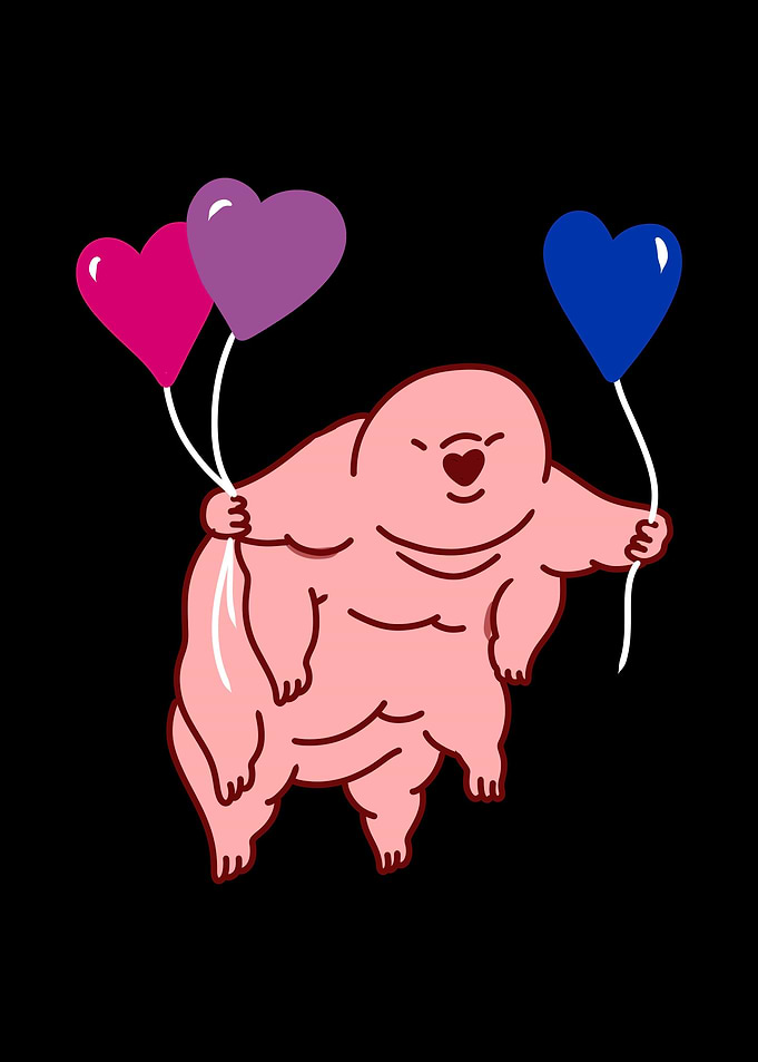 Tardigrade Bi Pride