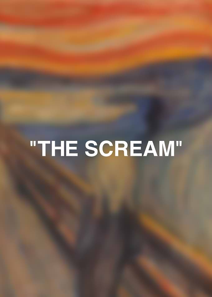 The Scream Edvard Munch