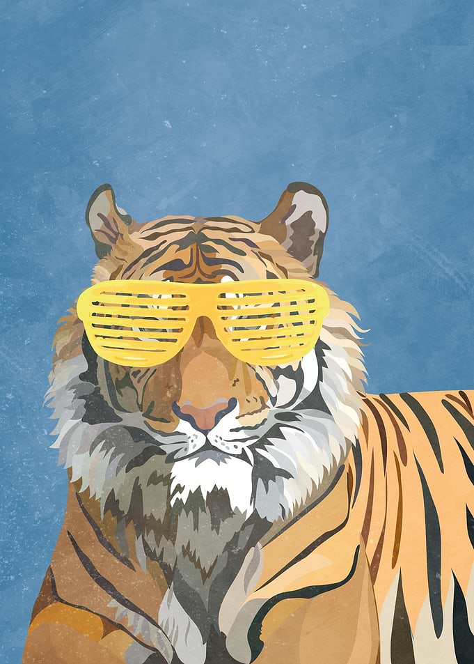 Blue Tiger Shades