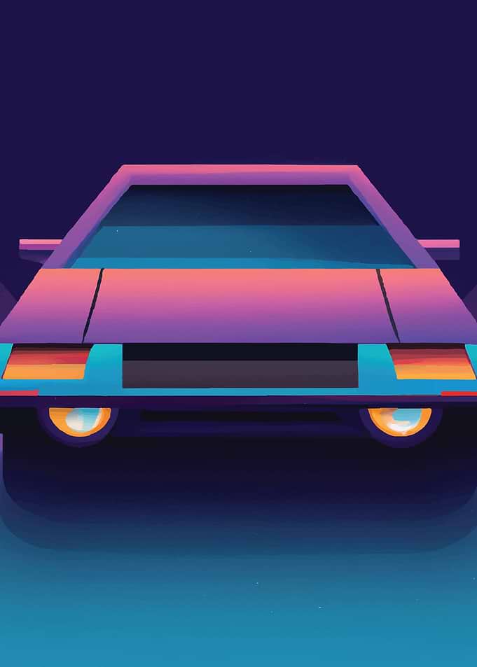 synthwave style