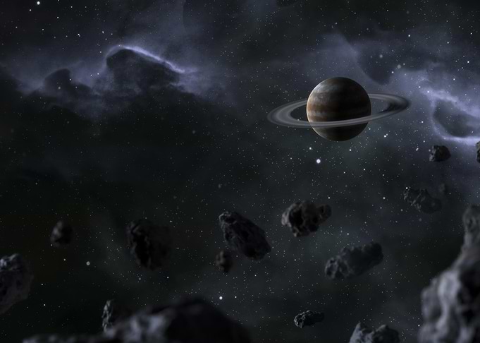 galaxy night view