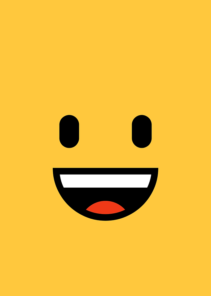Grinning face