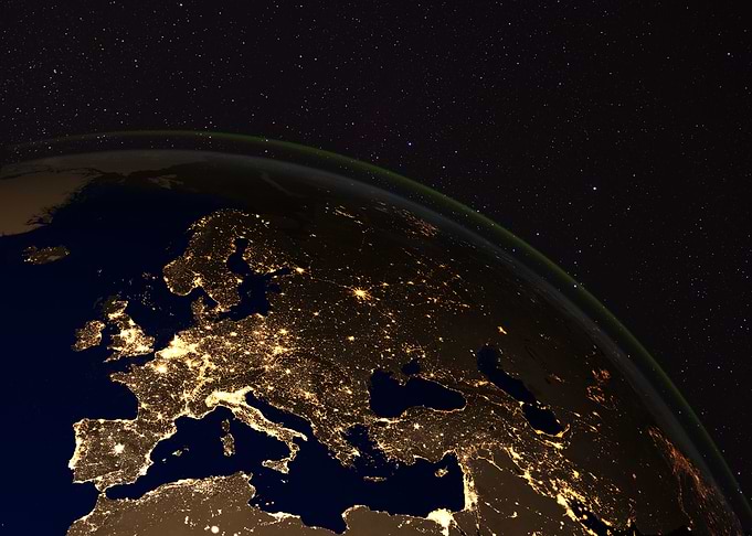 Illuminated Europe