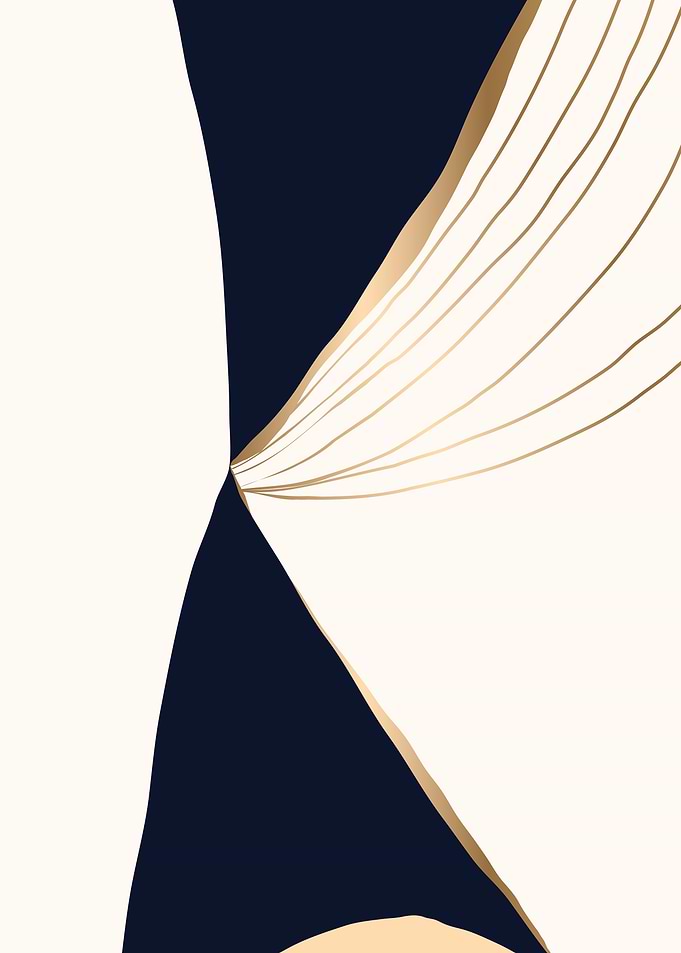 Abstract shapes home decor
