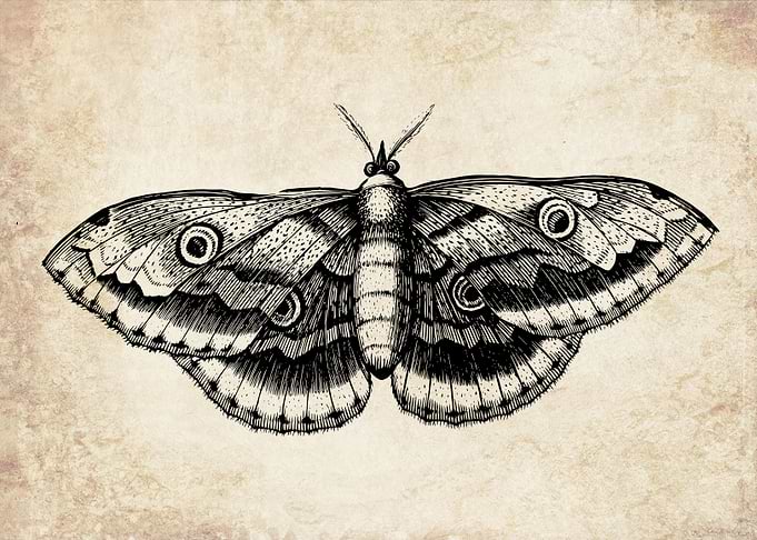 Vintage butterfly