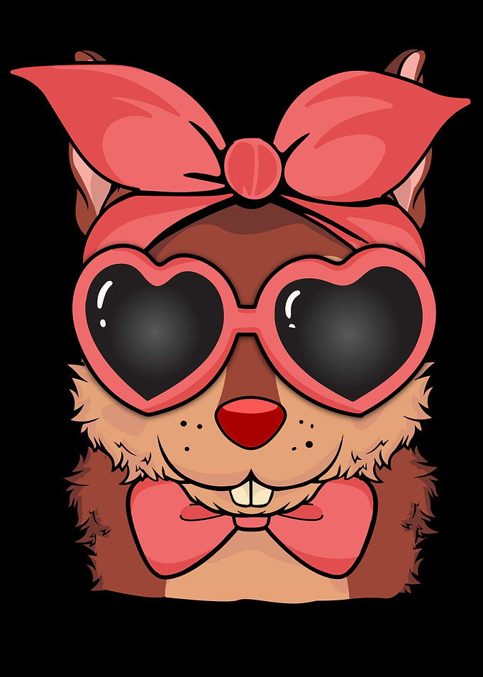Cute Squirrel Gift Mom