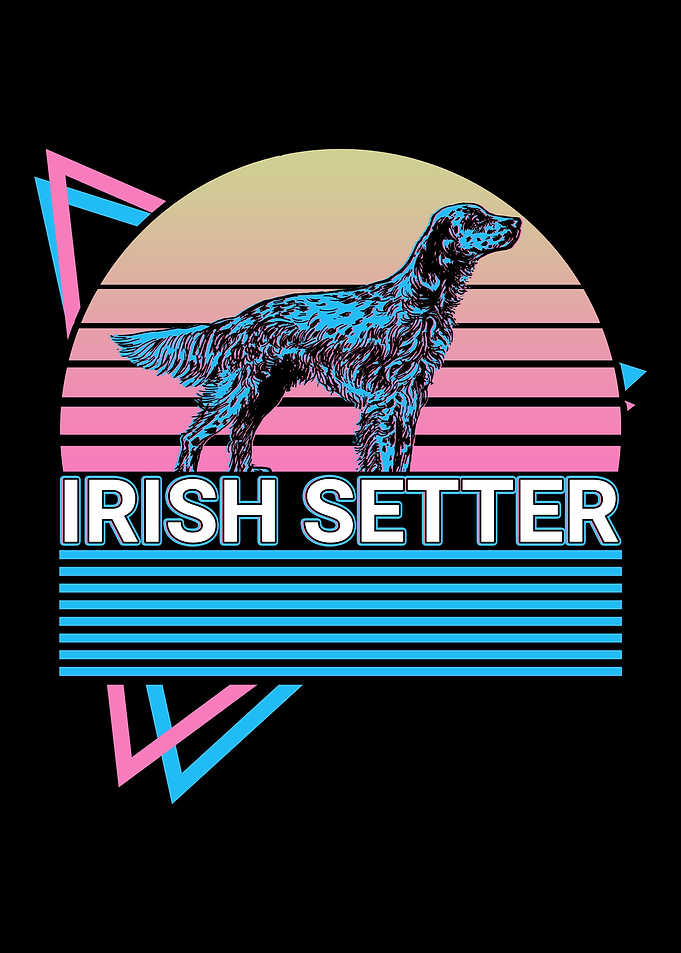 Irish Setter Retro