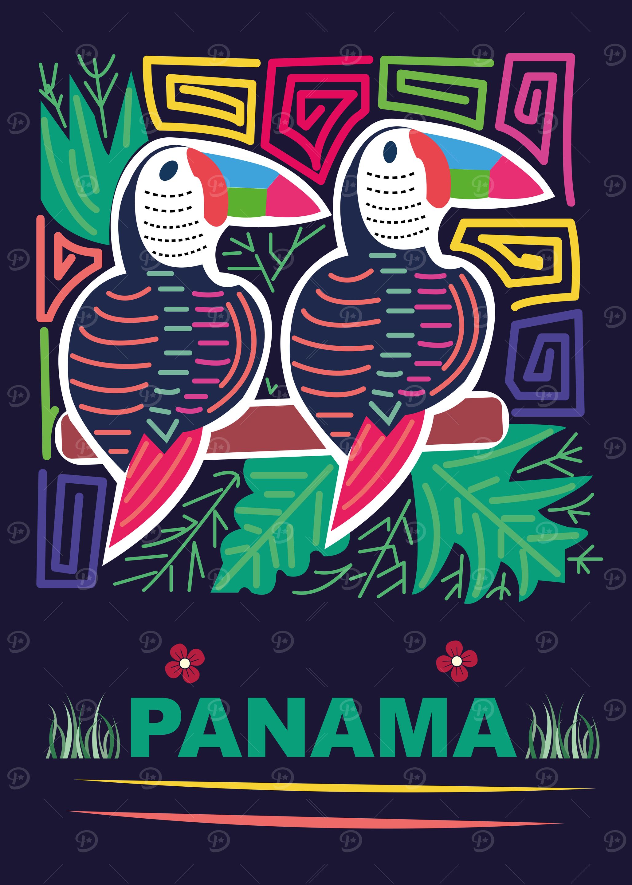 panama mola painting