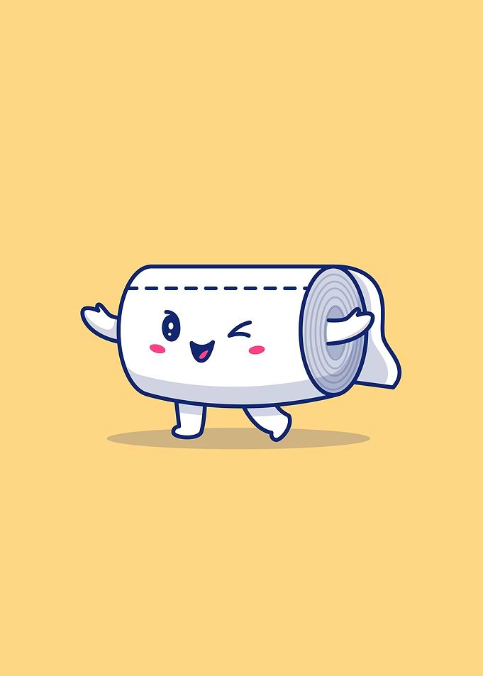 Cute Toilet Tissue Paper