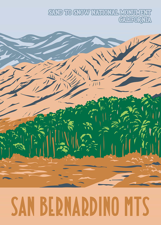 San Bernardino MTs WPA