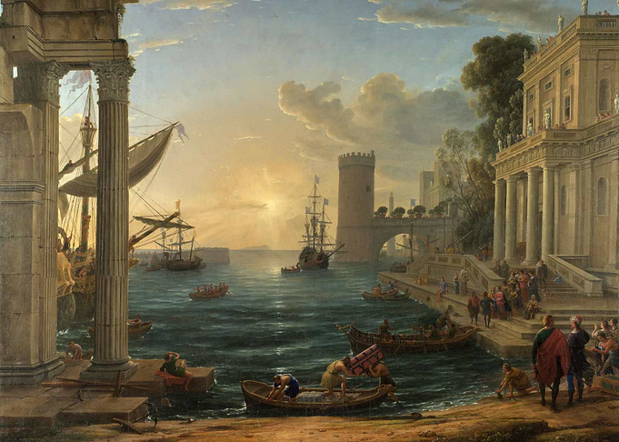Embarkation of the Queen