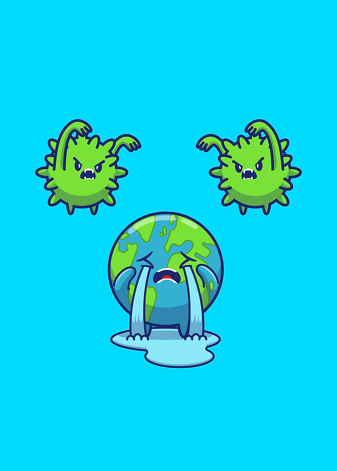 Cute World Cry Scare